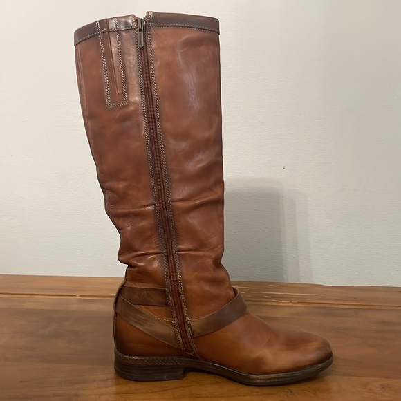 Pikolinos Ordino Tall Leather Boots Size 7 - Picture 6 of 16
